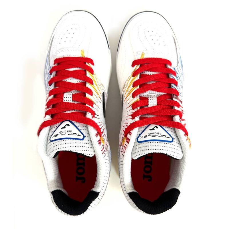 Chuteira Joma Top Flex Rebound Futsal Mundial 2024 Colorido